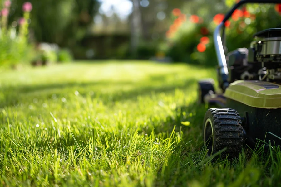 electric and battery lawn mowers